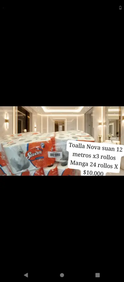 Toallitas húmedas ,,toalla Nova,,papel higiénico - miniatura 5