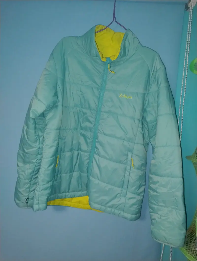 Chaqueta acolchada verde menta Zolkan - 1