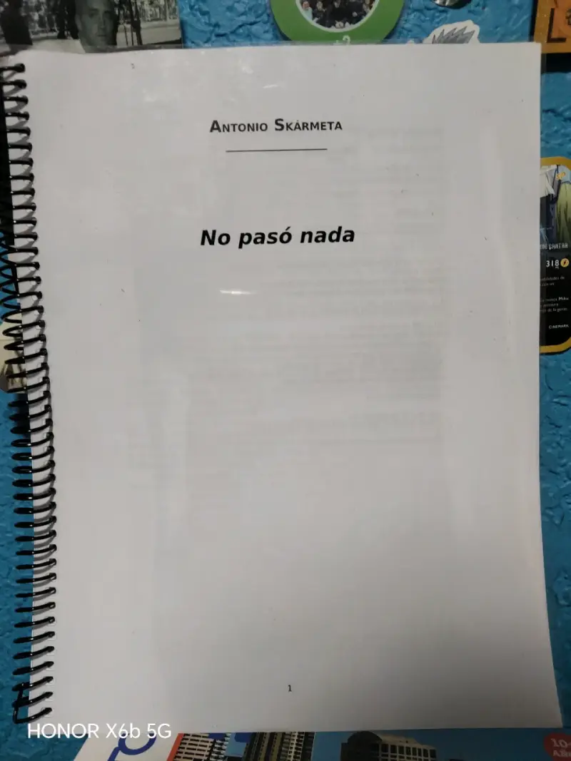Fotocopia libro 'No pasó nada'
