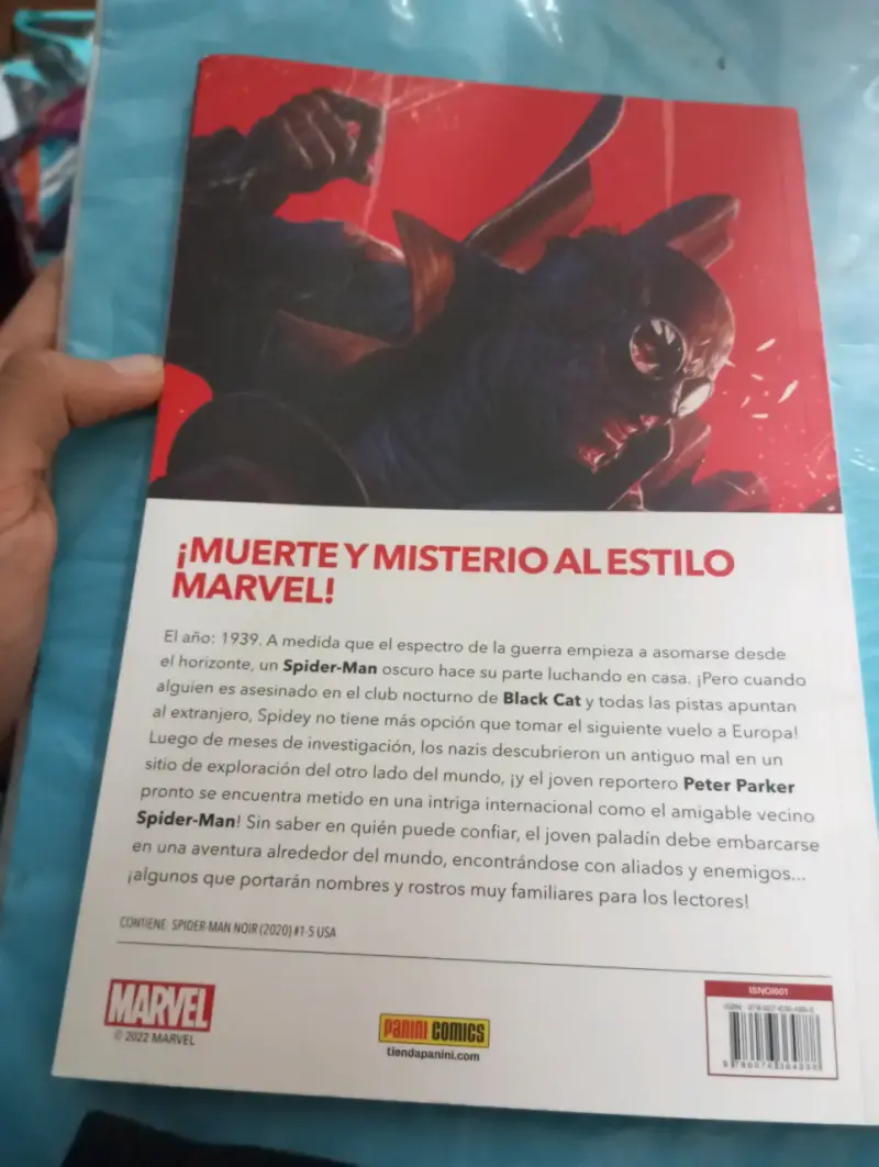 Cómic Spider-Man Noir: Ocaso En Babilonia (Panini) - 2