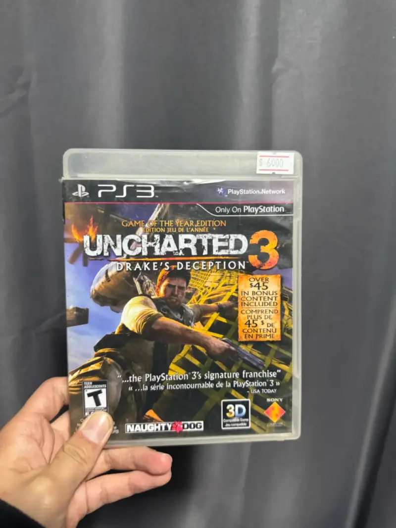 Videojuego Uncharted 3 PS3 - 1