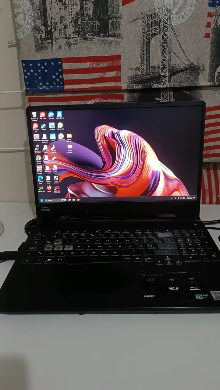 Asus tuf gaming f15 i5 10300H 1650 ti - 2