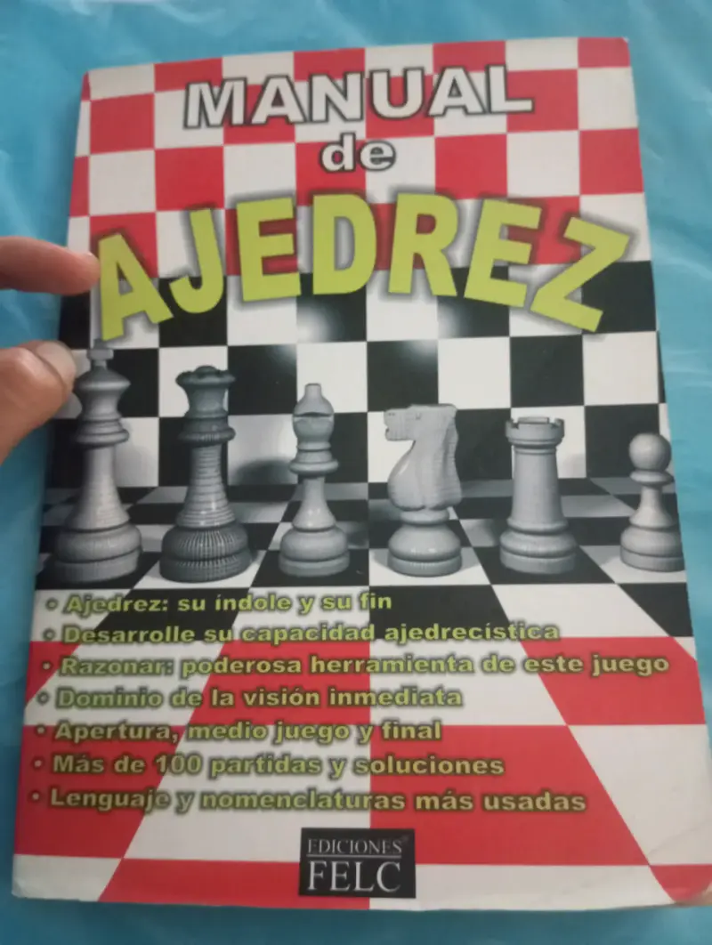 Libro Manual De Ajedrez - Ediciones Felc (Aprende - 1