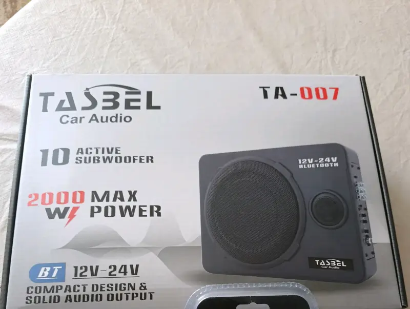 Subwoofer para auto TASBEL 10 pulgadas - 5