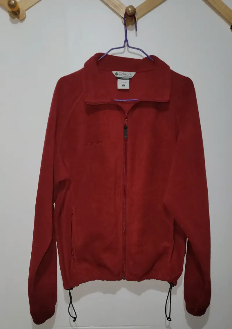 Chaqueta polar roja Columbia