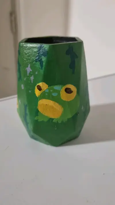 Maceteros para suculenta pintados a mano. - miniatura 2