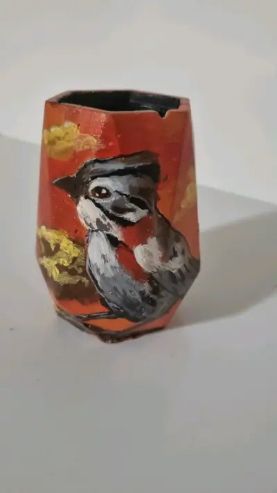 Maceteros para suculenta pintados a mano. - miniatura 4