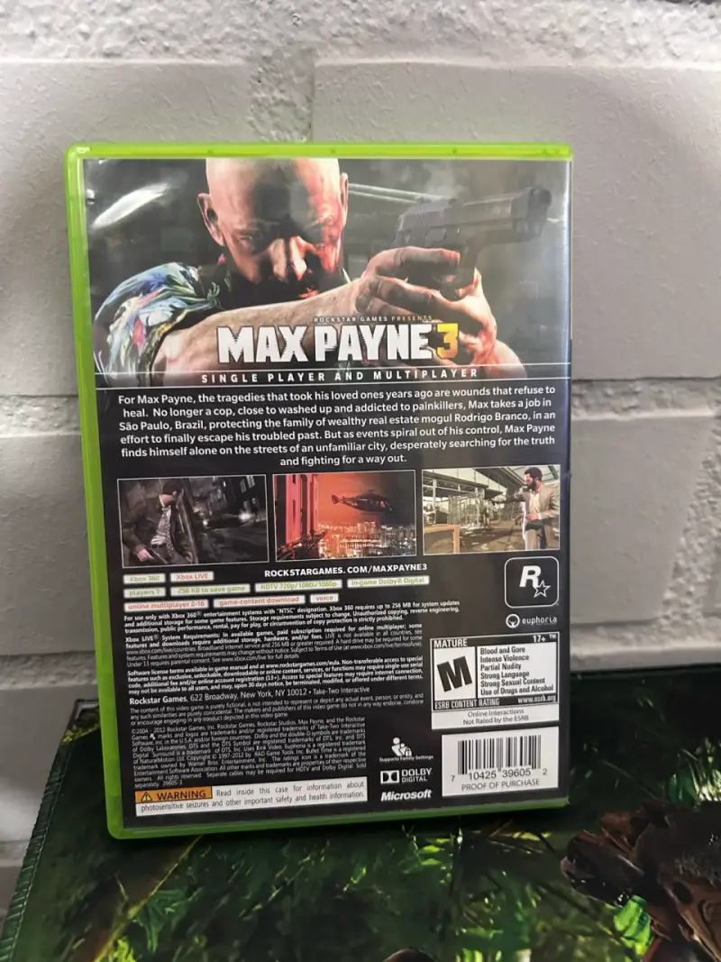 Max Payne 3 para Xbox 360 - 2
