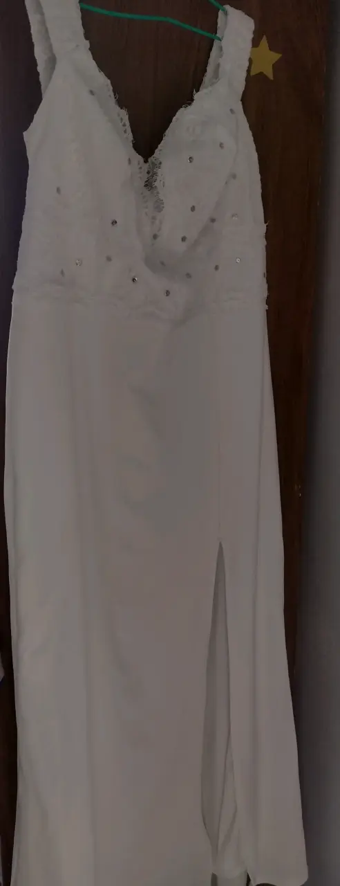 Vestido de novia off-shoulder - 3