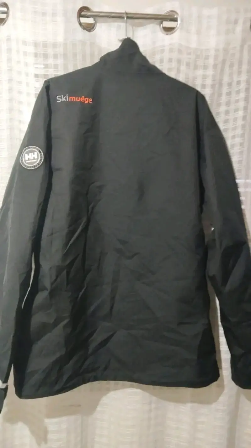 Chaqueta negra Ski muége - 1