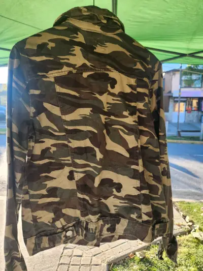 Chaqueta camuflaje denim Opposite - miniatura 2