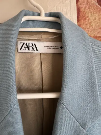 Abrigo celeste de Zara - miniatura 2