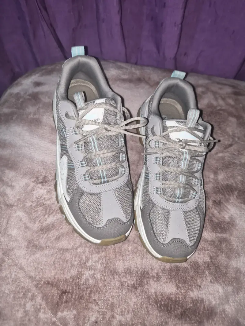 Zapatillas deportivas grises Skechers - 2
