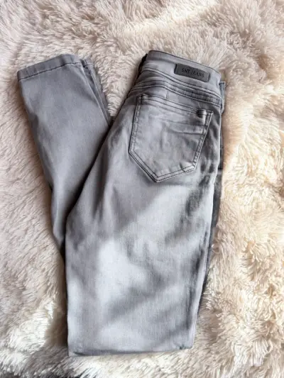 Jeans gris SNT - miniatura 1