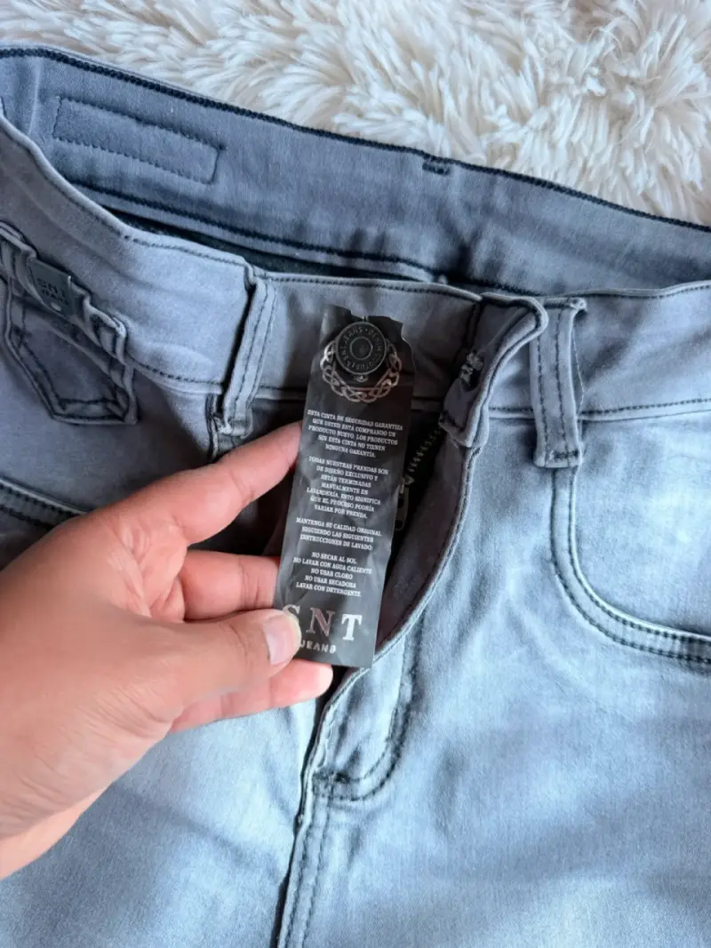 Jeans gris SNT - 3