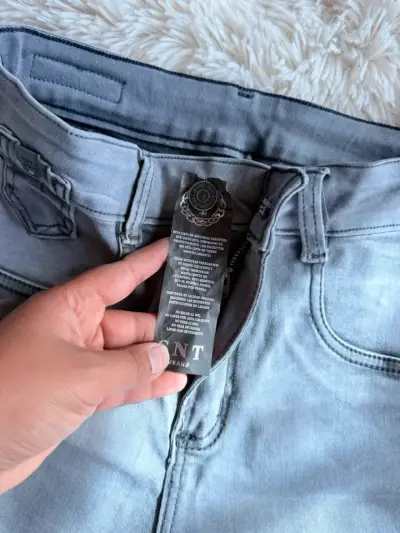 Jeans gris SNT - miniatura 3