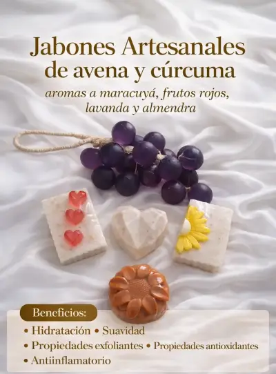 Jabón artesanal racimo de uva - miniatura 6