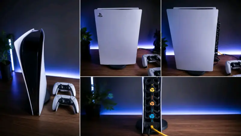 PlayStation 5 con 2 mandos FAT 1TB - 2