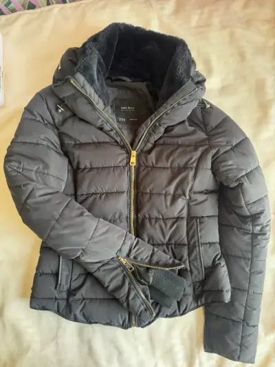 Parka negra Zara - miniatura 1