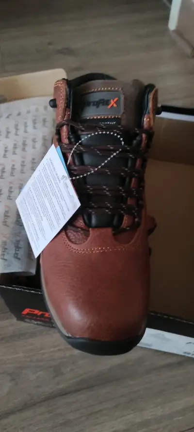 Botas de seguridad  marrones - miniatura 2