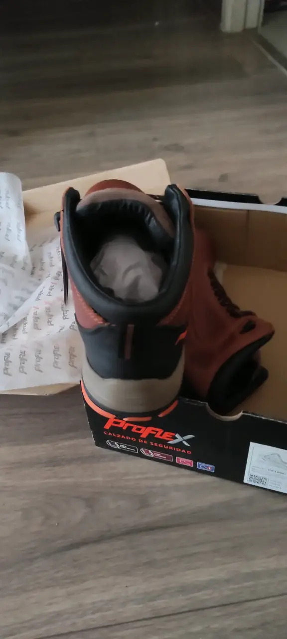 Botas de seguridad marrones - 4