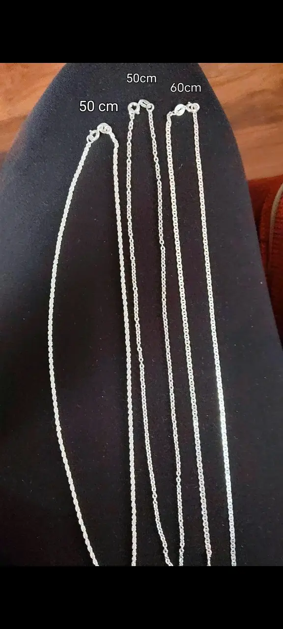 Cadenas plata 925