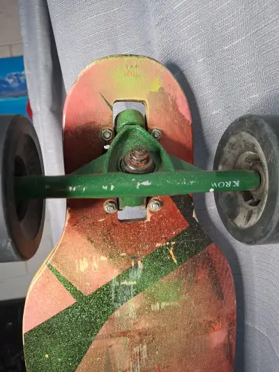 Longboard largo multicolor - miniatura 1