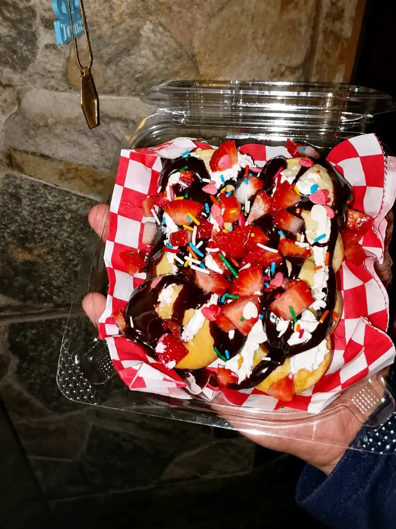 Bandeja de 8 mini donas