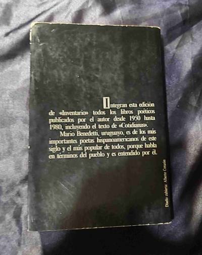 Libro Mario Benedetti Inventario - miniatura 2
