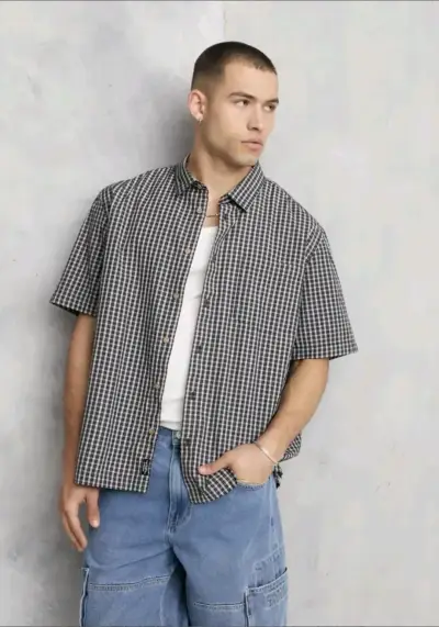 Camisa a cuadros americanino - miniatura 1