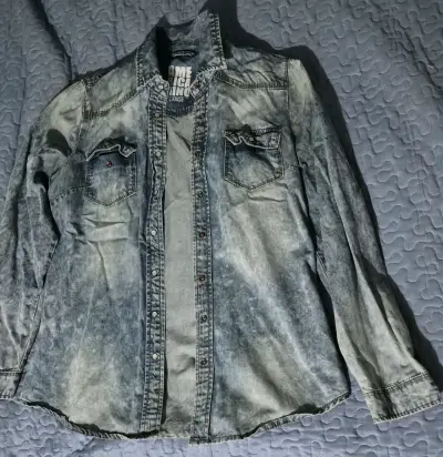 Camisa de mezclilla mujer - miniatura 1