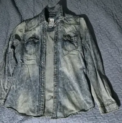 Camisa de mezclilla mujer - miniatura 2