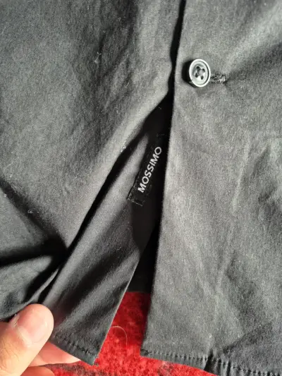 Camisa negra de hombre mossimo - miniatura 3