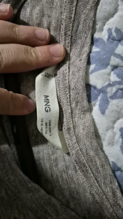 Polera gris jaspeada - miniatura 2