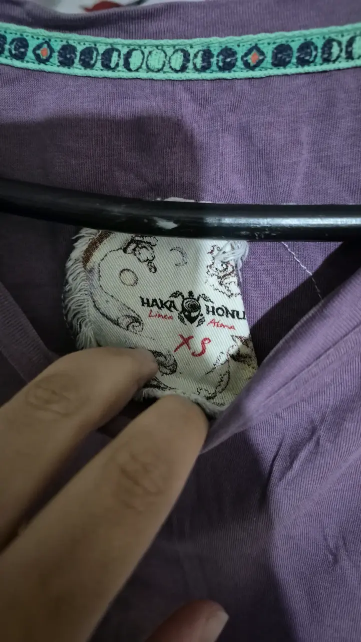 Polera morada con diseño de búho - 2