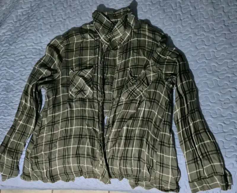 Camisa de franela a cuadros - 3