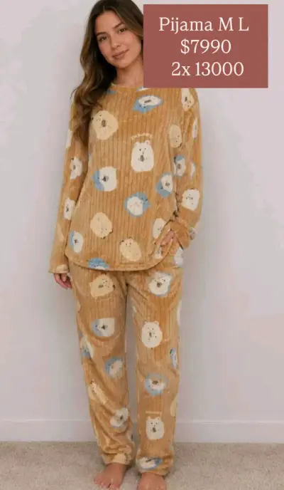 Pijamas micro polar varias tallas - miniatura 2
