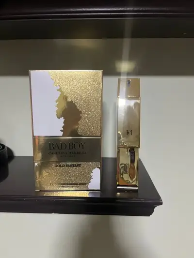 Perfume Bad Boy Gold Fantasy 100 ml - miniatura 1