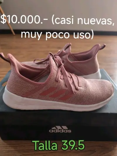 Zapatillas deportivas rosas Adidas - miniatura 1