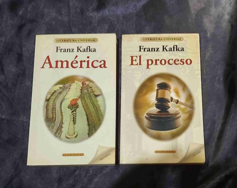 Libros de Franz Kafka "América" y "El proceso" - 1