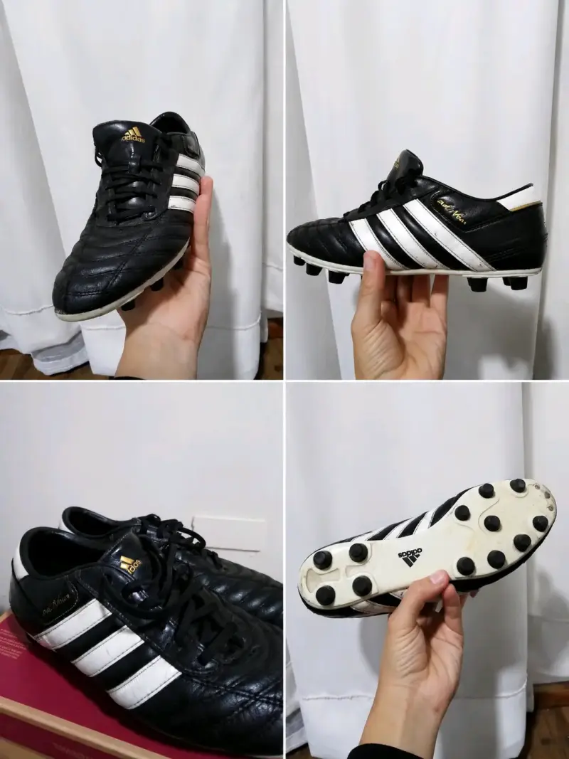 Zapatos de fútbol Adidas negros
