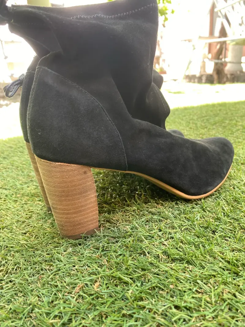 Botines negros tacón medio. Talla 36. Aerosoles. - 1