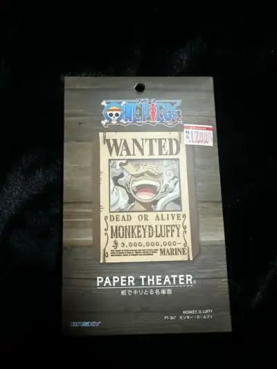 🏴‍☠️Paper Theater One Piece Luffy - Traído de Japón 🇯🇵 - miniatura 1