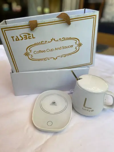 Set de taza con calentador - miniatura 1