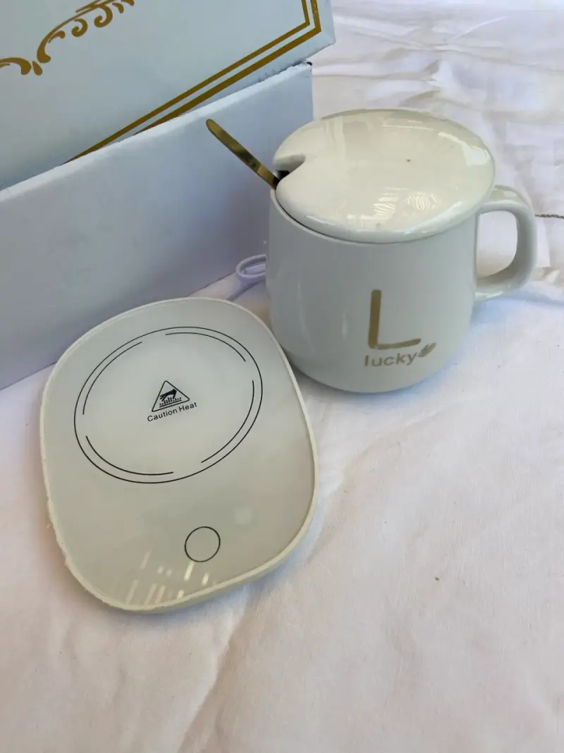 Set de taza con calentador - 2