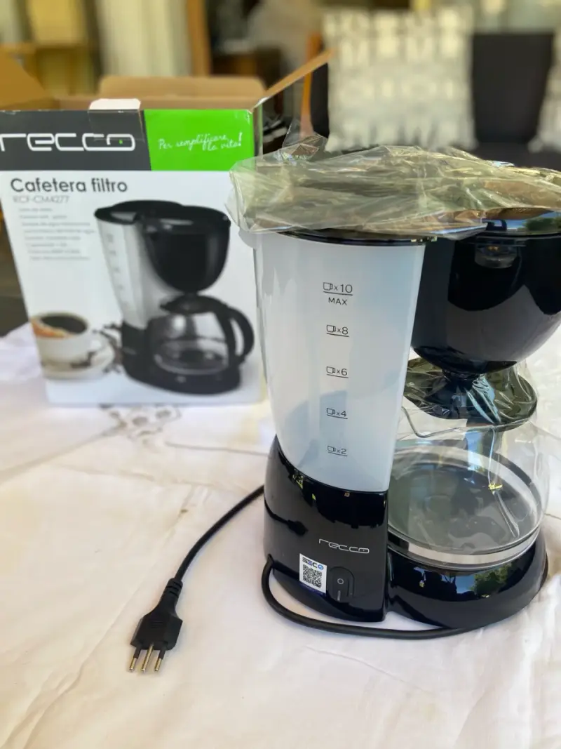 Cafetera filtro Recco 1.25L - 4