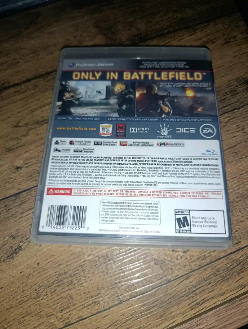 Battlefield 4 PS3 Usado - 2