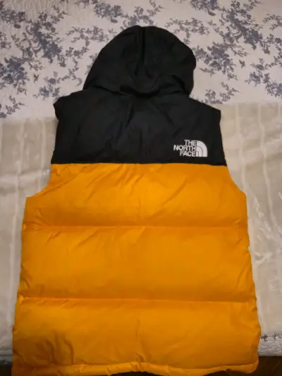 Chaleco The North Face amarillo - miniatura 3