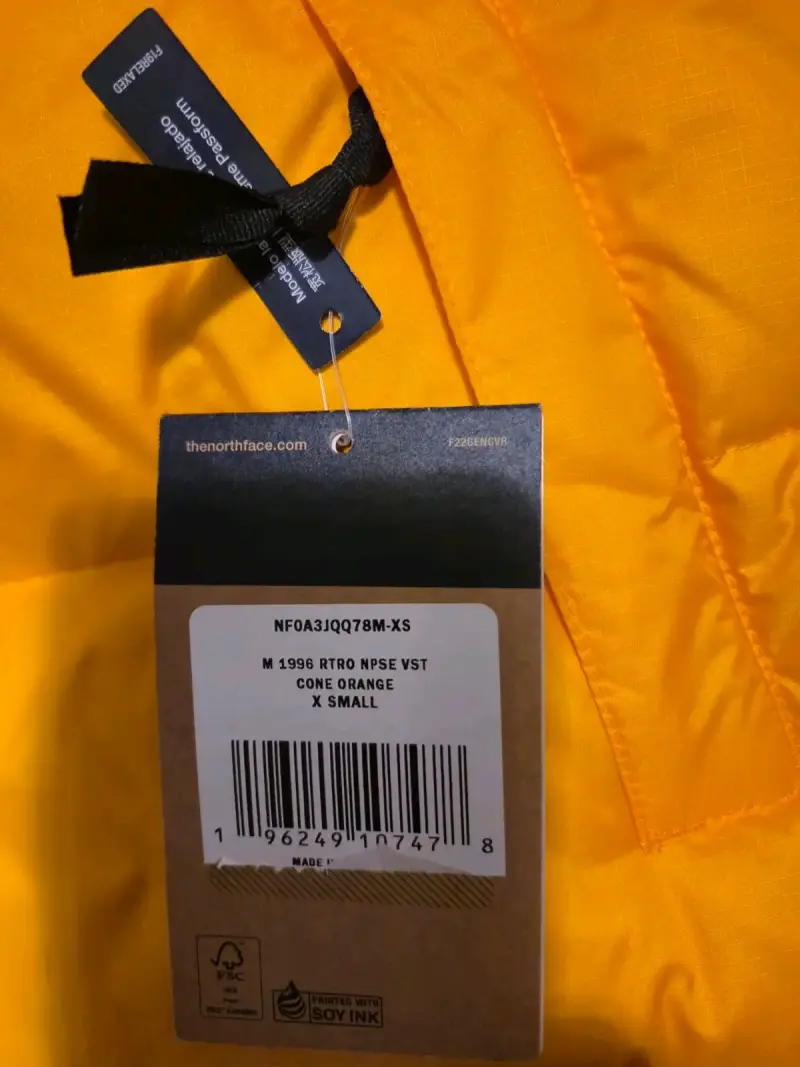Chaleco The North Face amarillo - 5