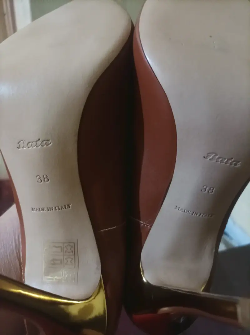 Zapatos de tacón marrones - 2